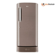 LG 224 Ltrs, 3 Star Direct Cool Single Door Refrigerator (GL-D2336ZAFS.DFSZEBN, Fawn Steel)