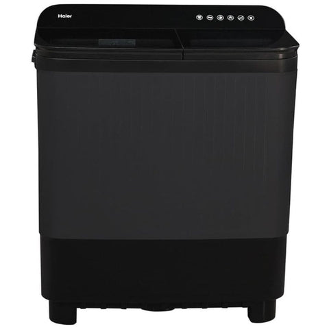 Haier 8.5 Kg 5 Star Semi-Automatic Top Load Washing machine (HTW85-178BBK,Black)