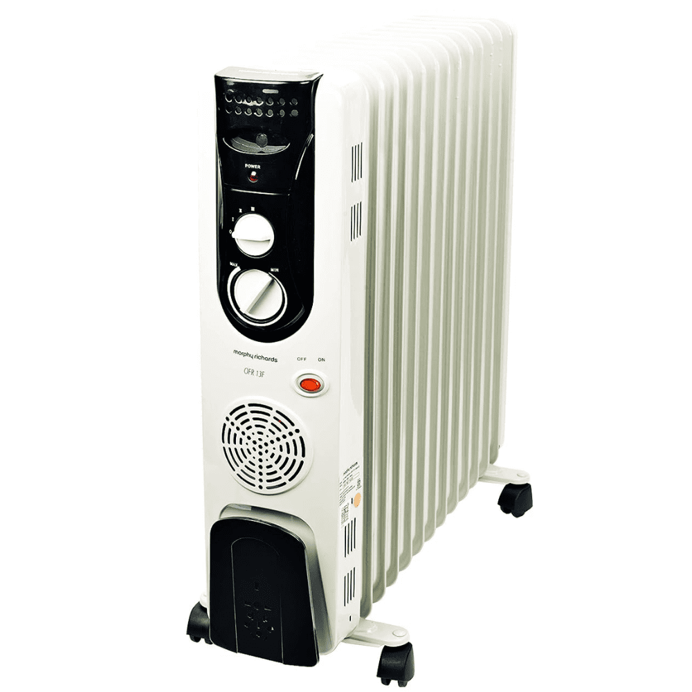 Morphy Richards 13 Straight Fins, 2900 Watts Oil Filled Radiator Room Heater (OFR 13 F, White)