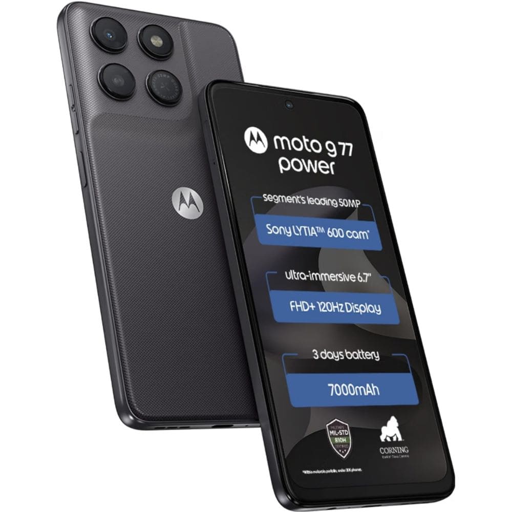 Motorola G77 Power 8GB/128GB, 5G with Camera Control Android Phone (Available in Multi Colour)