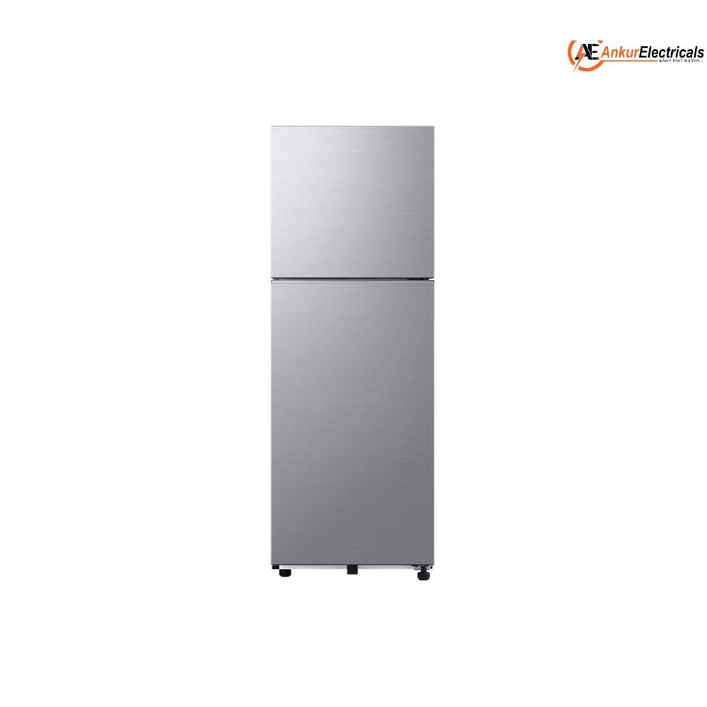 Samsung 236 Ltrs, 1 Star Digital Inverter Frost Free Double Door Refrigerator (RT40H28W1QNL, Gray Silver)