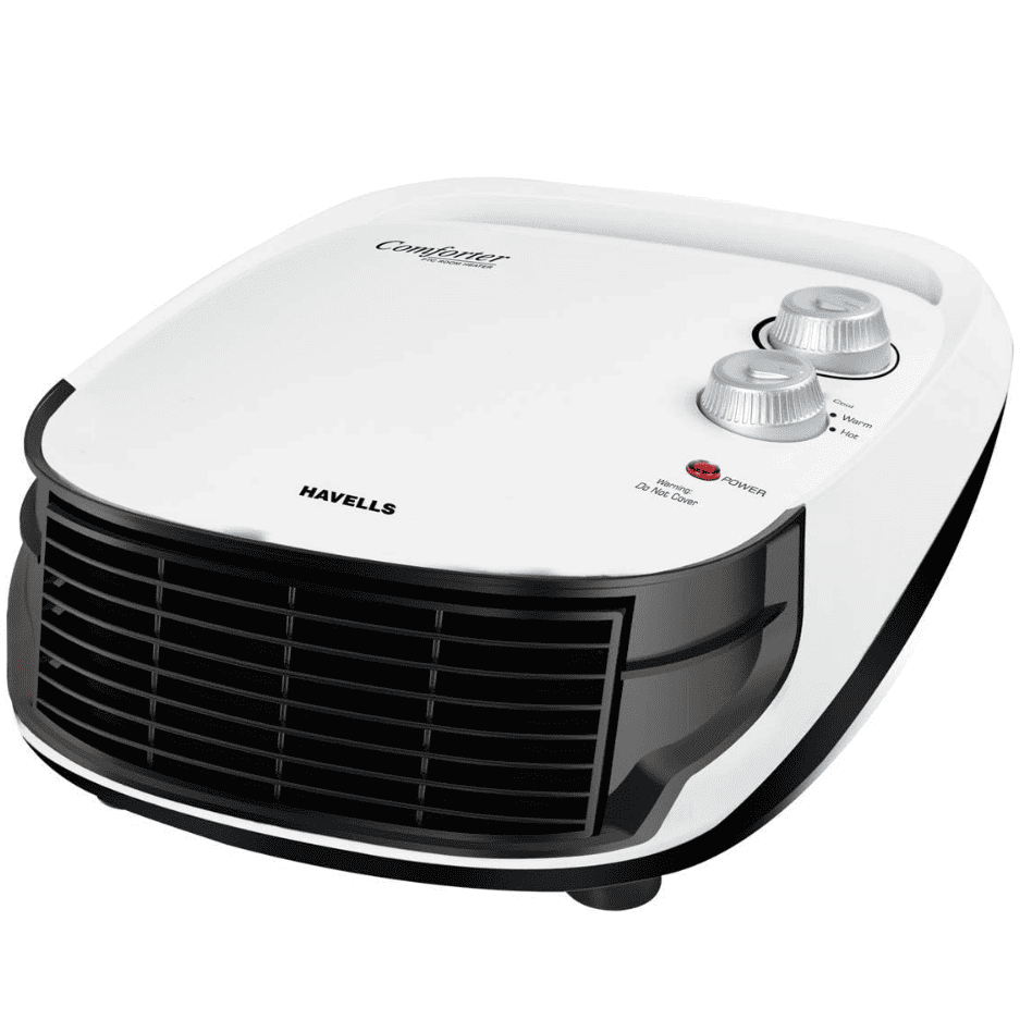 Havells 2000 Watts Comforter Room Heater, White & Black