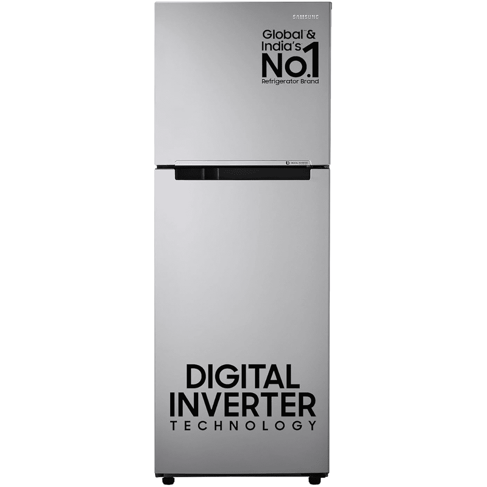Samsung 236 Ltrs 2 Star, Digital Inverter Frost Free, Double Door Refrigerator (RT28C3032GS)