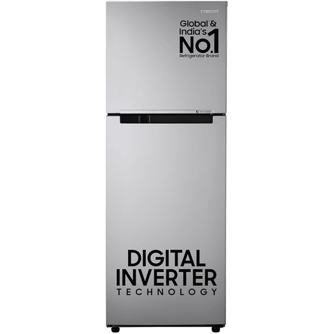 Samsung 236 Ltrs 2 Star, Digital Inverter Frost Free, Double Door Refrigerator (RT28C3032GS)