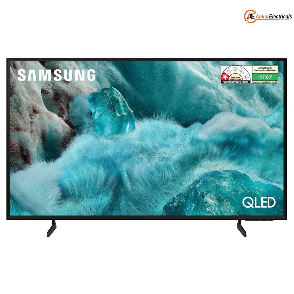 Samsung QA43Q7FAAULXL, 43 Inches 4K Ultra HD QLED TV, Crystal Black