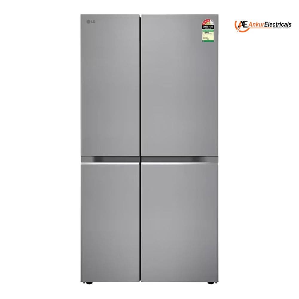 LG 650 Ltrs, 3 Star Frost Free Side By Side Refrigerator (GL-B257HPZ3)