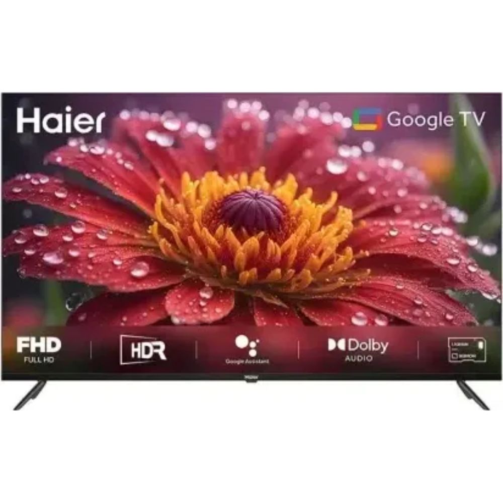 Haier H32K82FX, 32 Inches HD Smart LED TV, Black