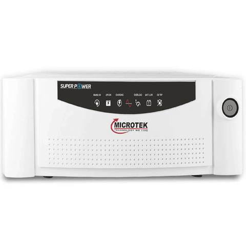 Microtek 900 VA, Super Power Advanced wall Mountable Digital Inverter, White