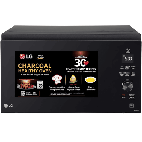 LG MJEN326TL, 32 Ltrs Stainless Steel Convection Microwave Oven All in One Charcoal (Black)