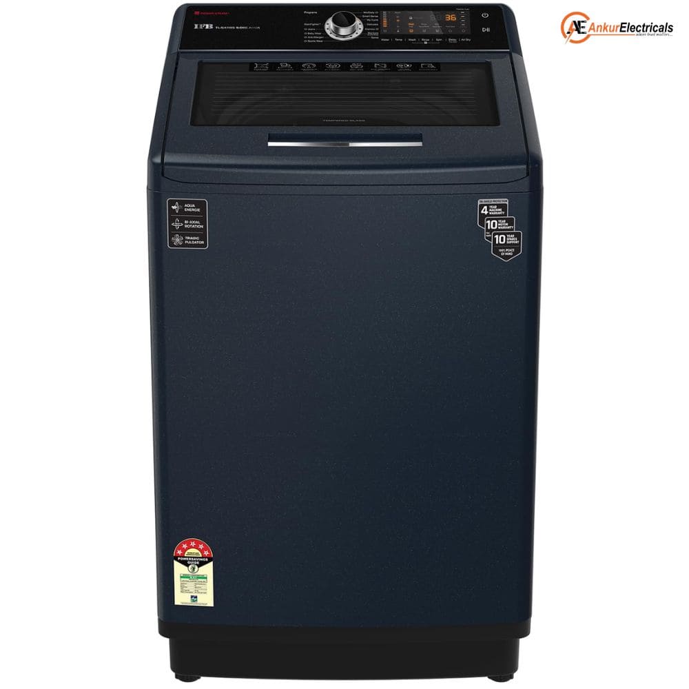 IFB 10 Kg 5 star Fully-Automatic Top Load Washing Machine (TL-S4RBS 10.0KG AQUA, Black