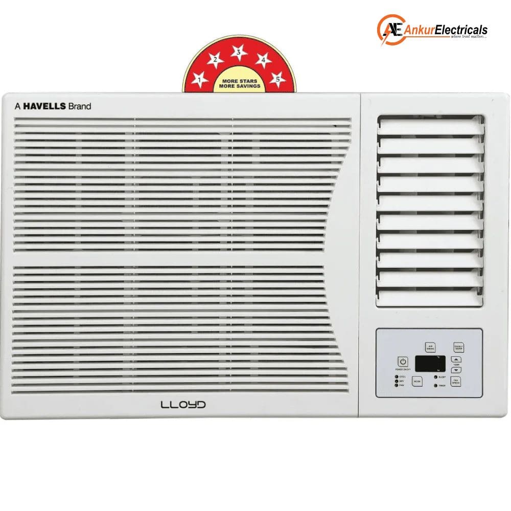 Lloyd 1.5 Ton 5 Star Inverter Window Air Conditioner (GLW18I5FWPGA)