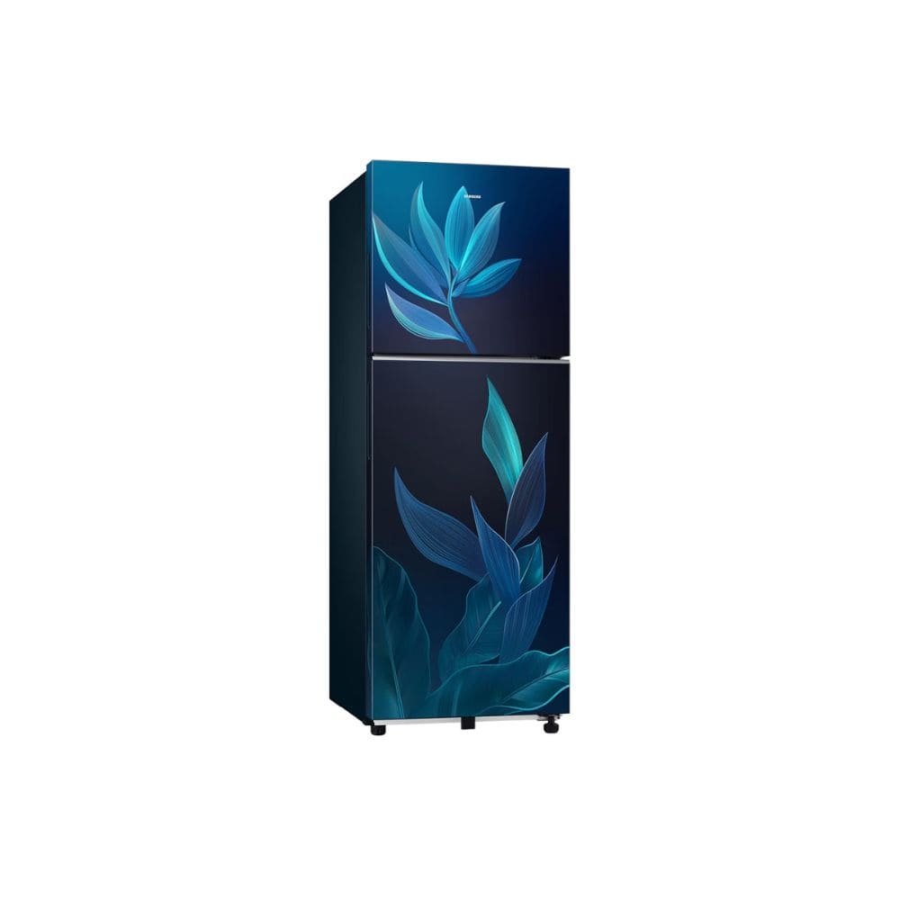 Samsung 236 Ltrs, 2 Star Digital Inverter Frost Free Double Door Refrigerator (RT40H28U2PBHL, Paradise Bloom Blue)