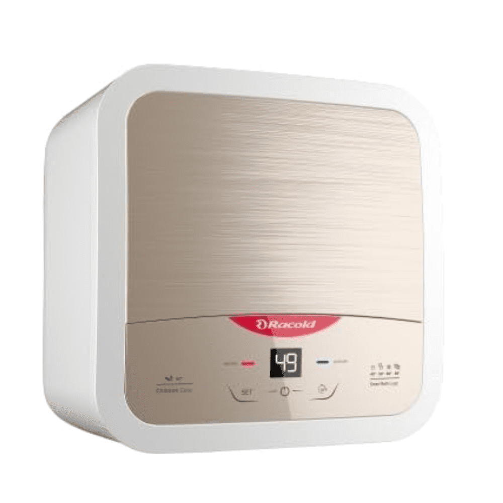Racold 25 Ltrs Vertical Storage, 5 Star Water Heater Geyser (OMNIS 25 DG 2KW S,Silver & White)