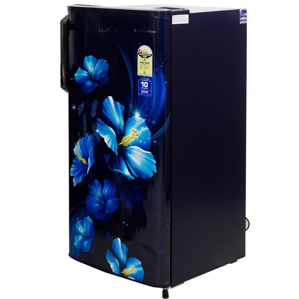 Lloyd 188 Ltrs 1 Star, Inverter Direct Cool, Single Door Refrigerator (GLDC201GIBT2JC)