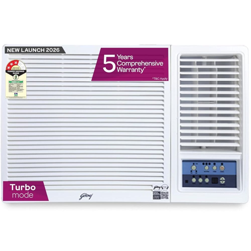 Godrej 1.5 ton 3 Star inverter Window Air Conditioner (WIC 18W3TG)