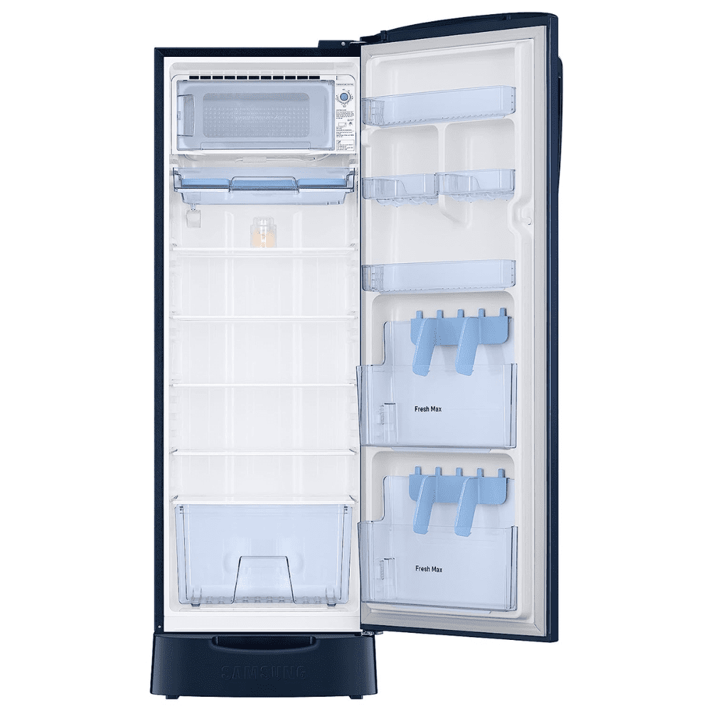 Samsung  RR26C3893CU, 246 Ltrs Direct Cool Single Door Refrigerator, Camellia Blue