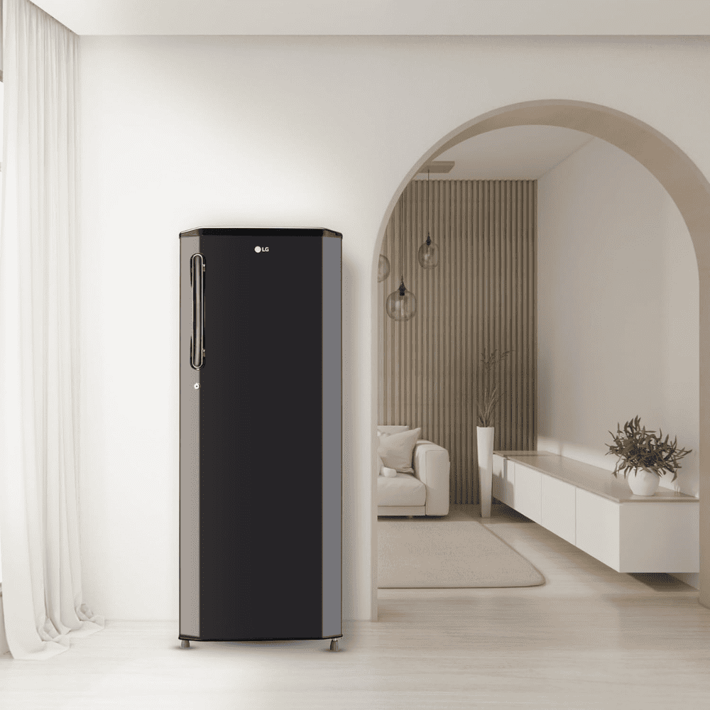 LG 261 Ltrs 3 Star, Inverter Direct Cool, Single Door Refrigerator (GL-B281BESX)
