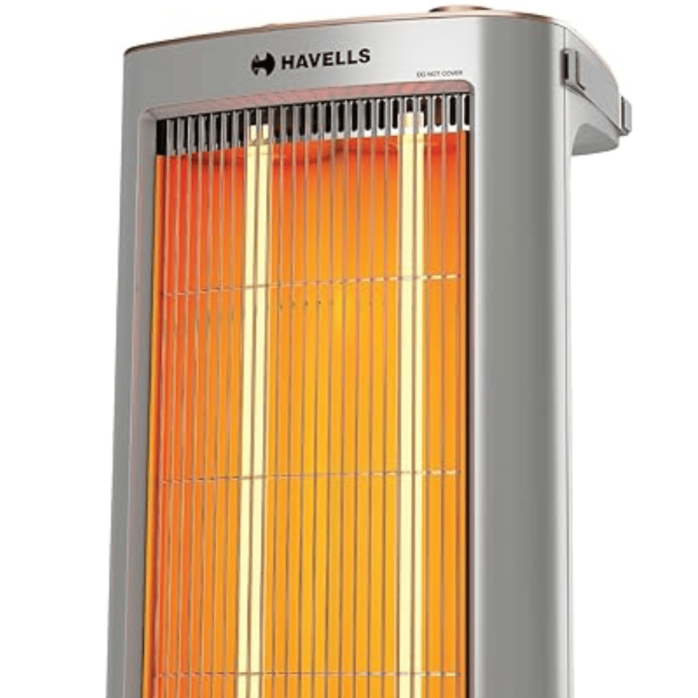 Havells 1200 Watts Room Heater Carbon Fiber Rods (Comodito-Carbon, Grey)