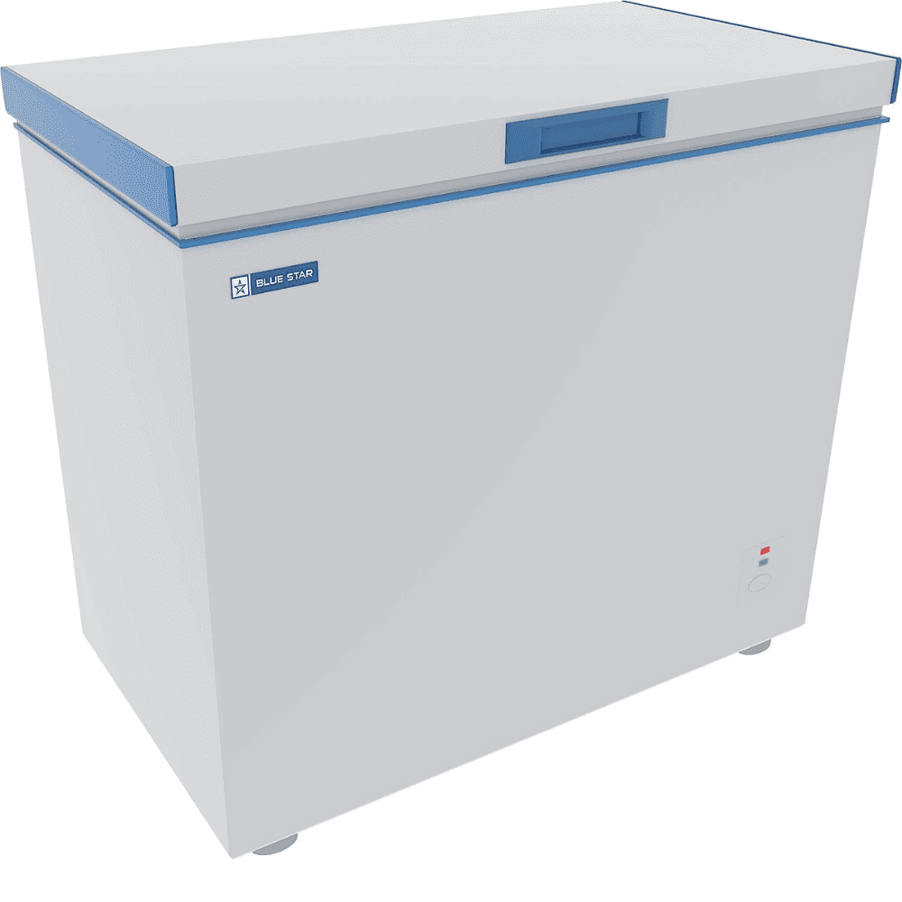 Blue Star CHFSD200F, 192 Ltrs Single Door Deep Freezer, White