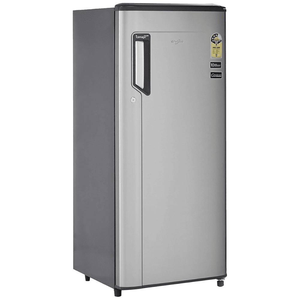 Whirlpool 245 Ltrs 3 Star, Inverter Direct Cool, Single Door Refrigerator (260 IMPRO PRM 3S ALPHA STEEL-Z)