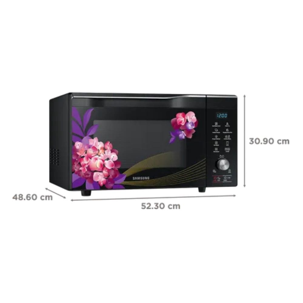 Samsung 28 Ltrs Masala & Sun Dry Convection Microwave Oven (MC28M6036CH,Black)