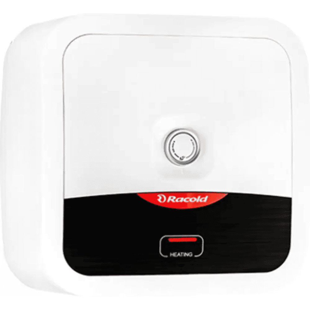 Racold 25 Ltrs Vertical Storage, 5 Star Water Heater Geyser (OMNIS 25 R 2KW, White & Black)