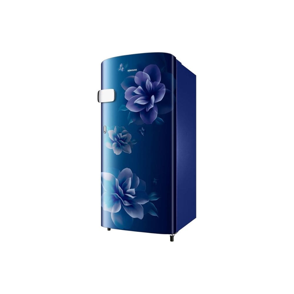 Samsung 183 Ltrs, 1 Star Digital Inverter, Direct Cool Single Door Refrigerator (RR19H2YC1CU, Camellia Blue)