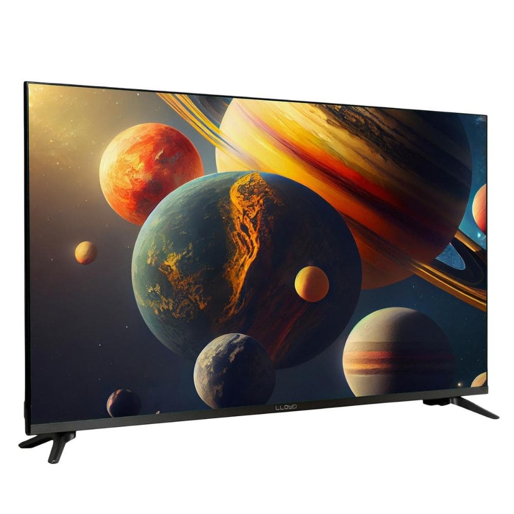 Lloyd 55QX600G, 55 Inches 4K Ultra HD Smart webOS LED TV, Black