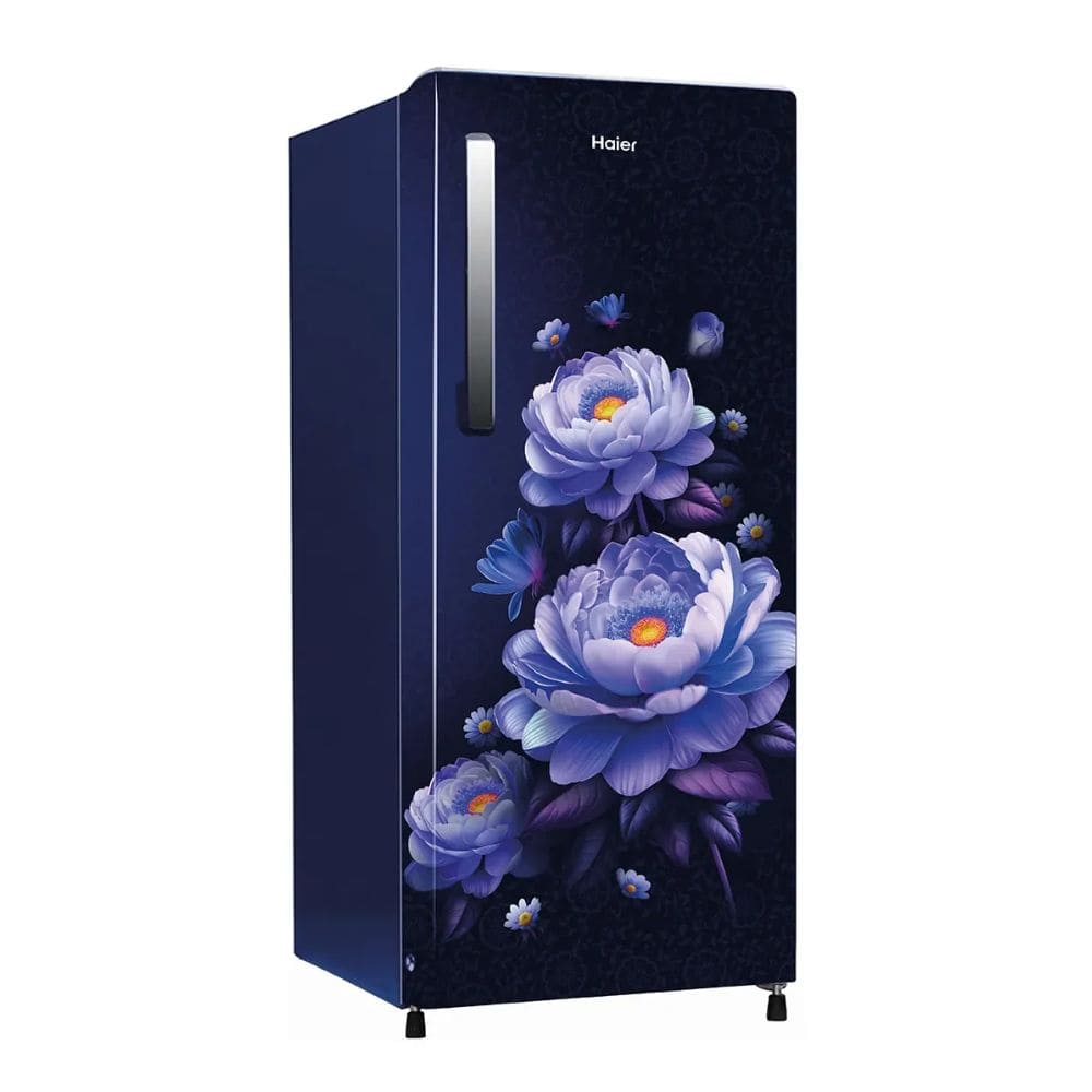 Haier 190 Ltrs, 2 Star Direct Cool Single Door Refrigerator (HRD 2113CMBA N, Marine Blossom)