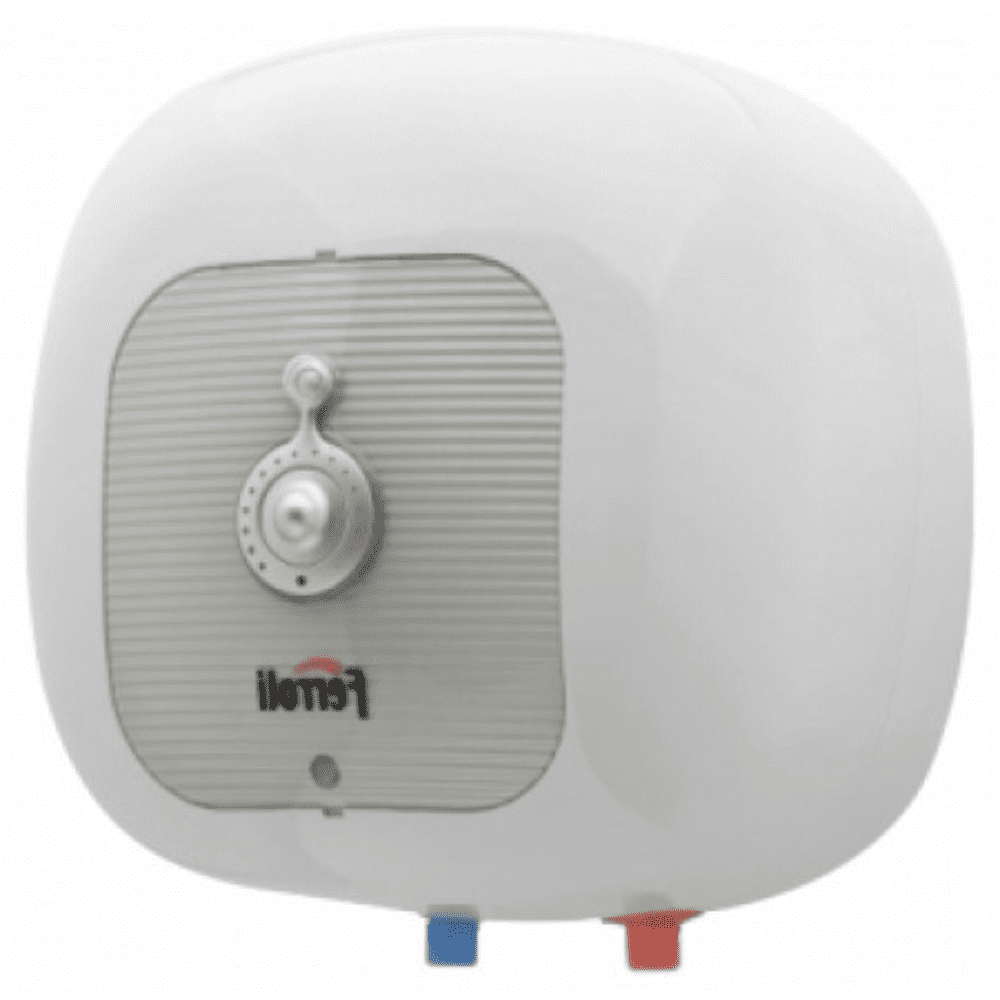 Ferroli 15 Ltrs Vertical Storage Water Heater Geyser (Cubo, White)