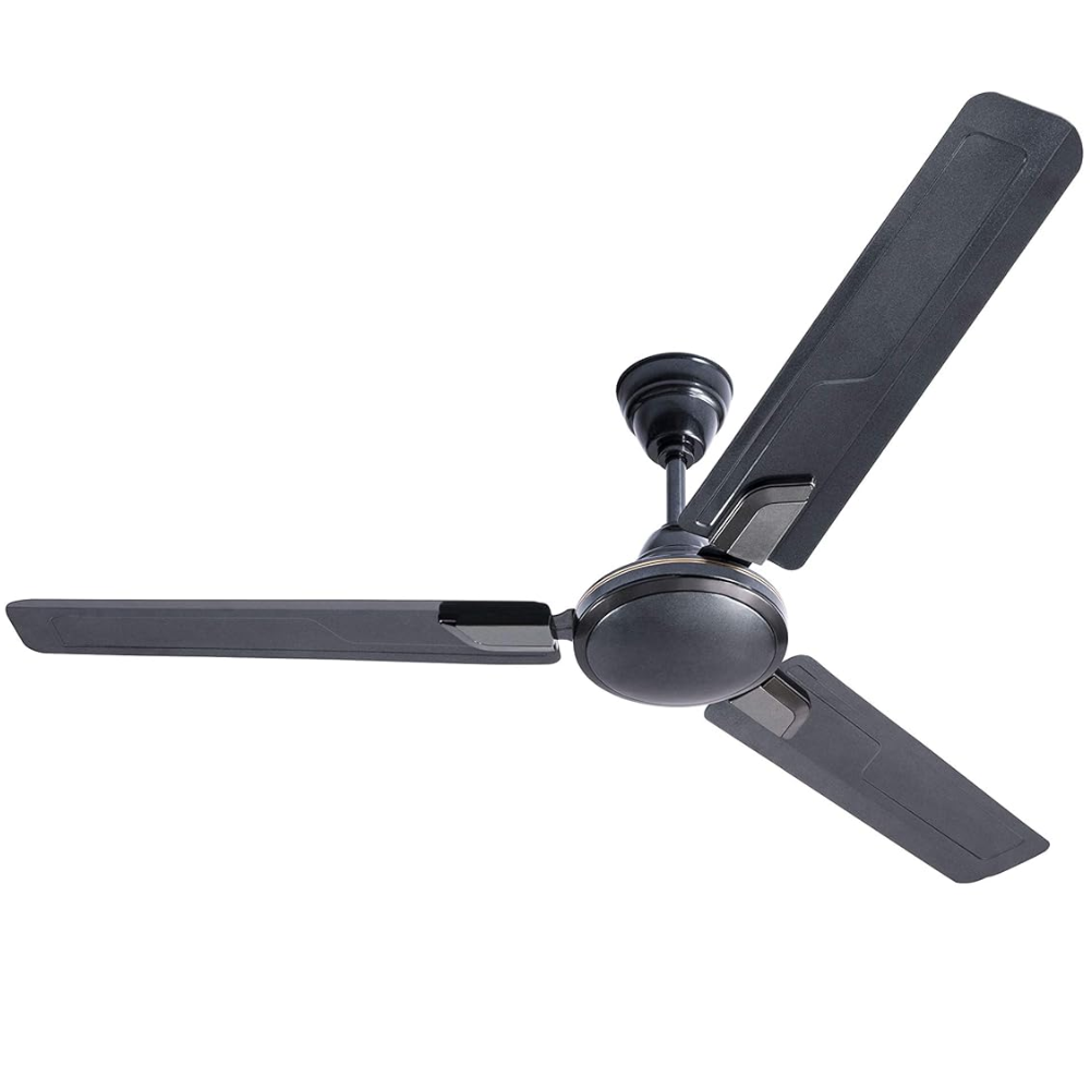 Usha 1200mm 3 Blade Rust Free Aluminium with High Air Ceiling Fan (Airostrong)