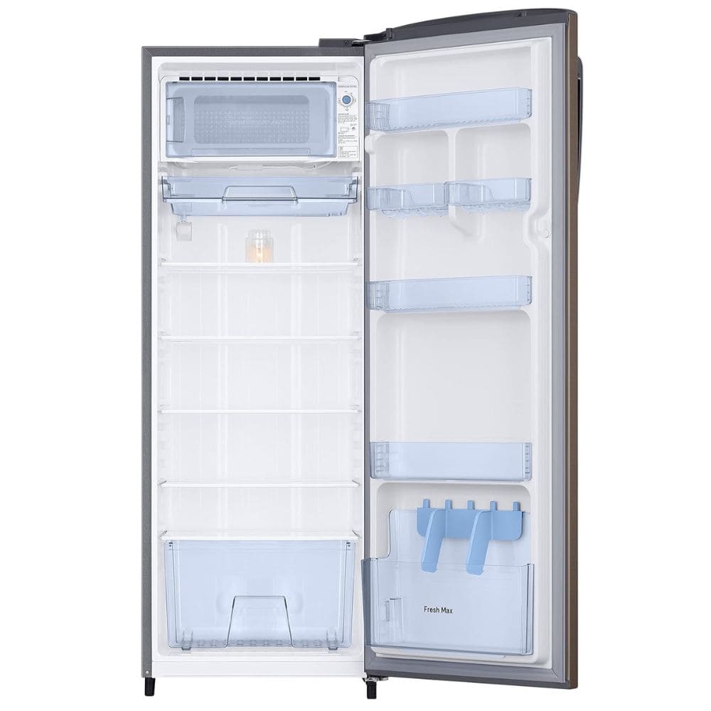 Samsung RR26C3733DX, 246 Ltrs Direct Cool Single Door Refrigerator, Luxe Brown