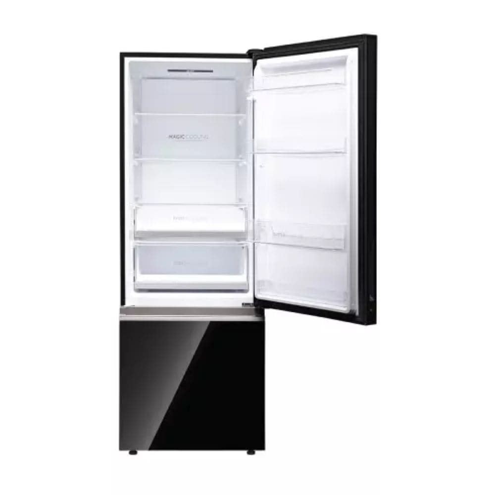Haier 325L 2 Star Inverter Frost Free Double Door Refrigerator (HRB 3752PKGA P, Mirror Glass)