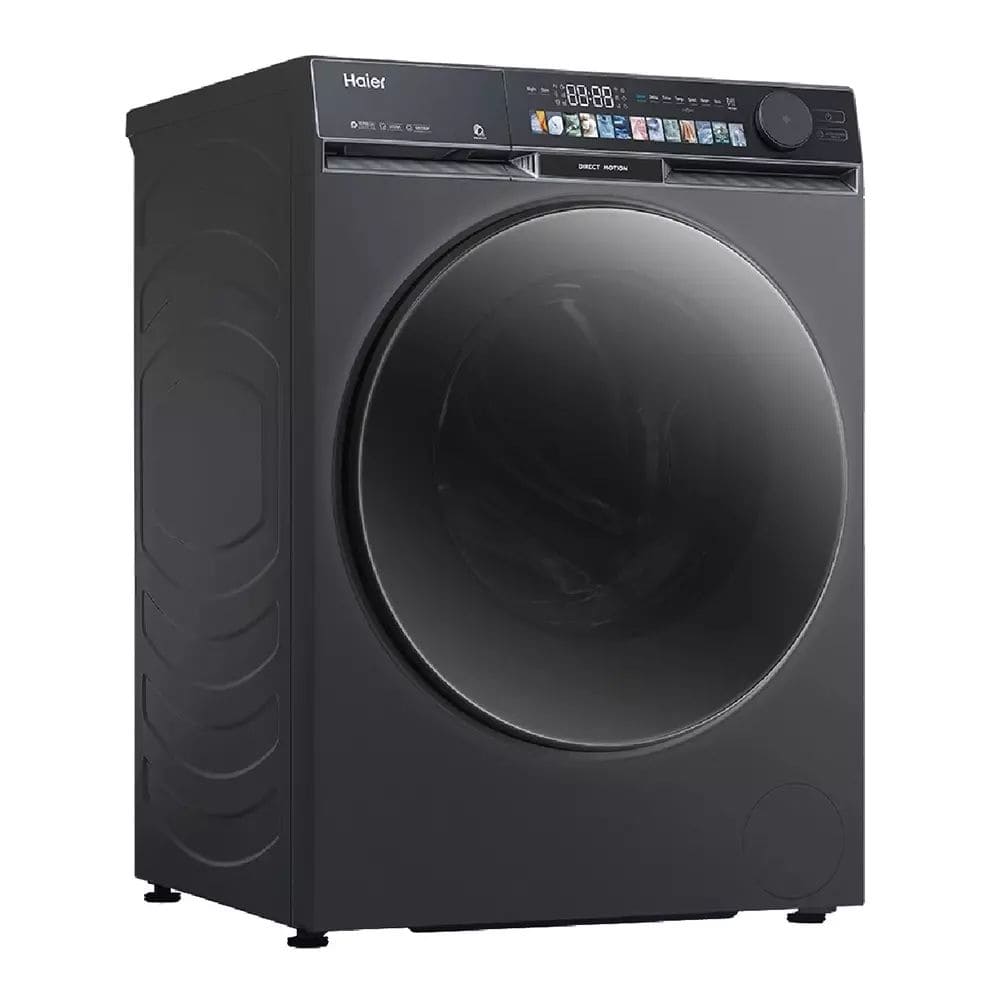 Haier 12 Kg 5 Star Fully Automatic Front Load Washing Machine (HW120-DM14F9PBKU1,Onyx Black)