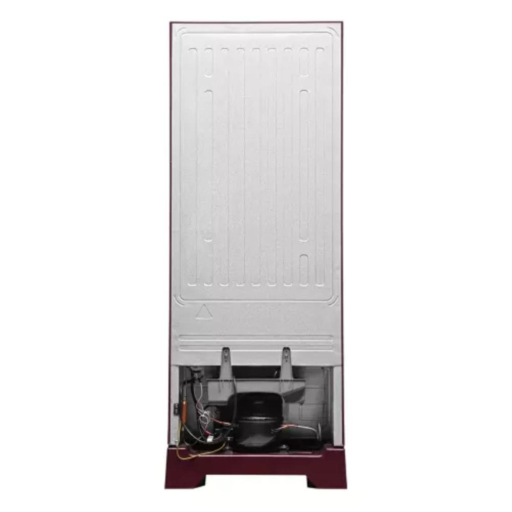 Haier 215 Ltrs, Direct Cool Single Door Refrigerator with Base Drawer 3 Star Red Xsenia, HRD 2353PRXA P