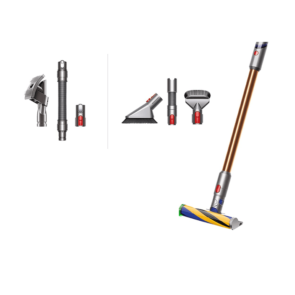 Dyson V15 381356-01, Detect Extra Cordless Vacuum Cleaner (Prussian Blue & Bright Copper)