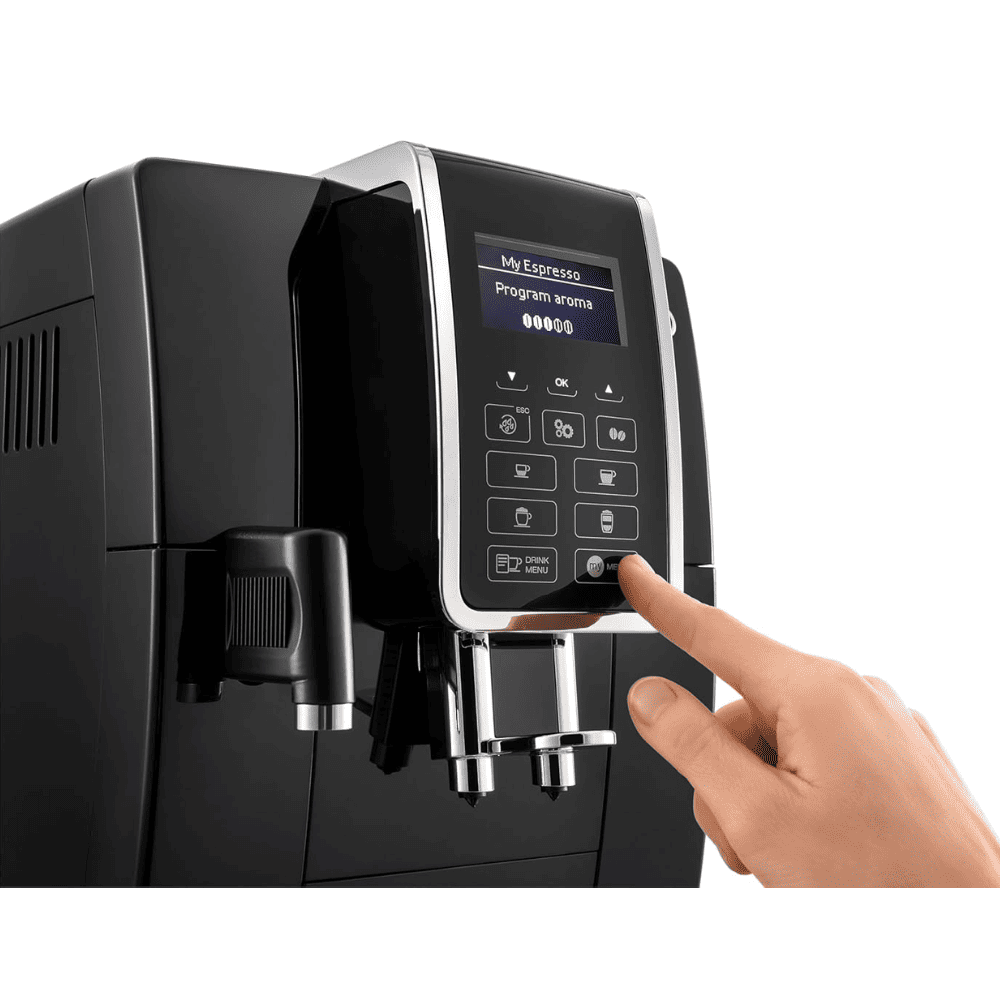 Delonghi ECAM350.55B, Dinamica Super Automatic Espresso Cappuccino Coffee Machine, Black