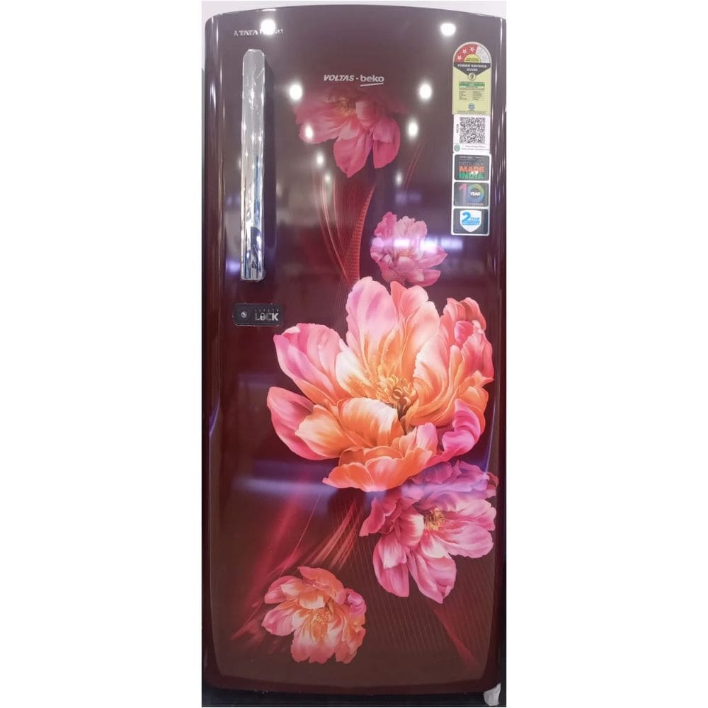 Voltas Beko 185 Ltrs, 5 Star Direct Cool Single Door Refrigerator (RDC220B)