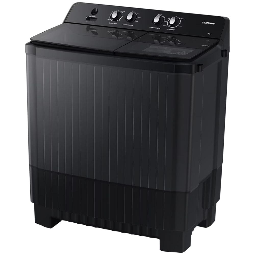 Samsung 8 Kg 5 Star Semi-Automatic Top Load Washing machine (WT80B3560GB,Black)