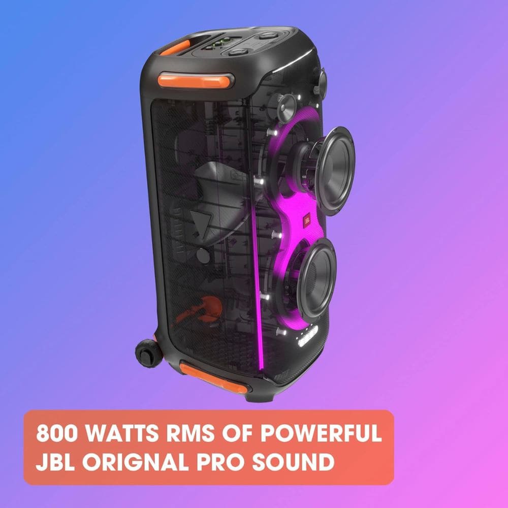 JBL PartyBox 710 800W RMS Bluetooth Speaker Black JBLPARTYBOX710IN