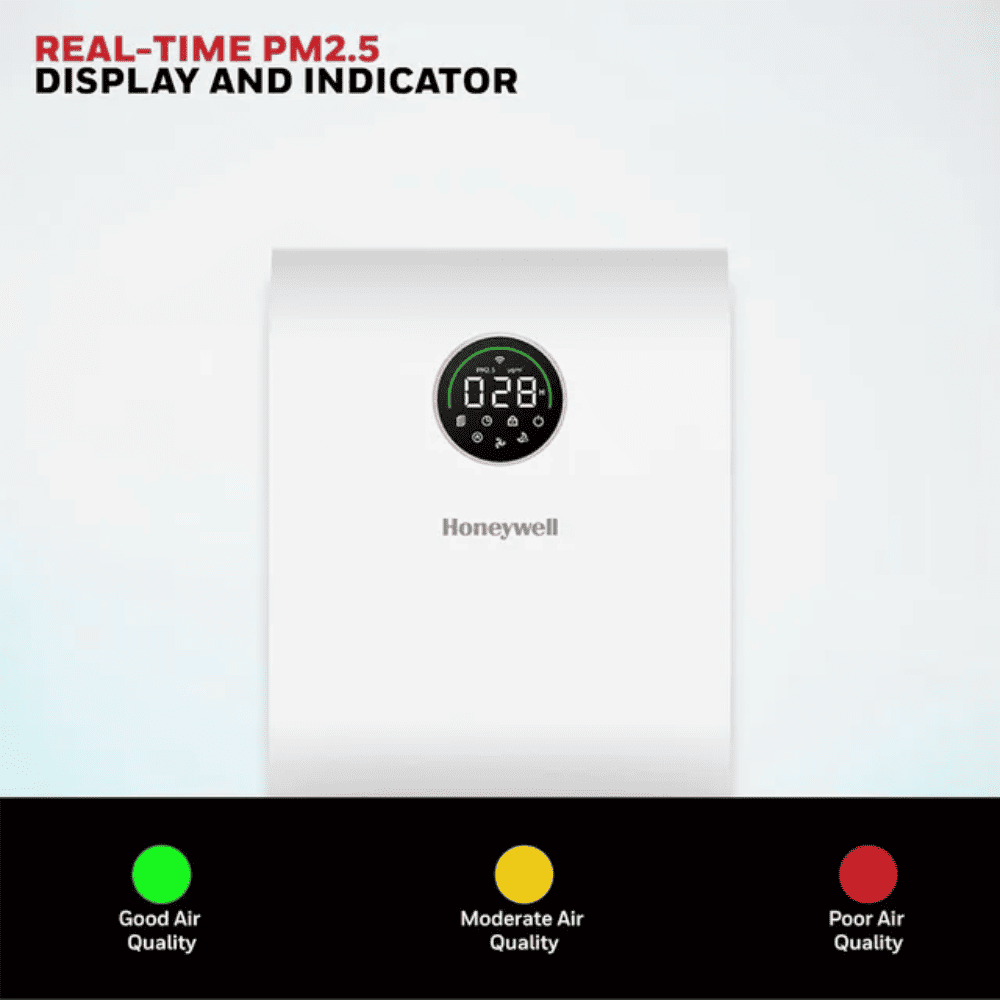 Honeywell Air Touch V5, Activated Carbon Filter Portable Air Purifier with 4-Stage Filtration