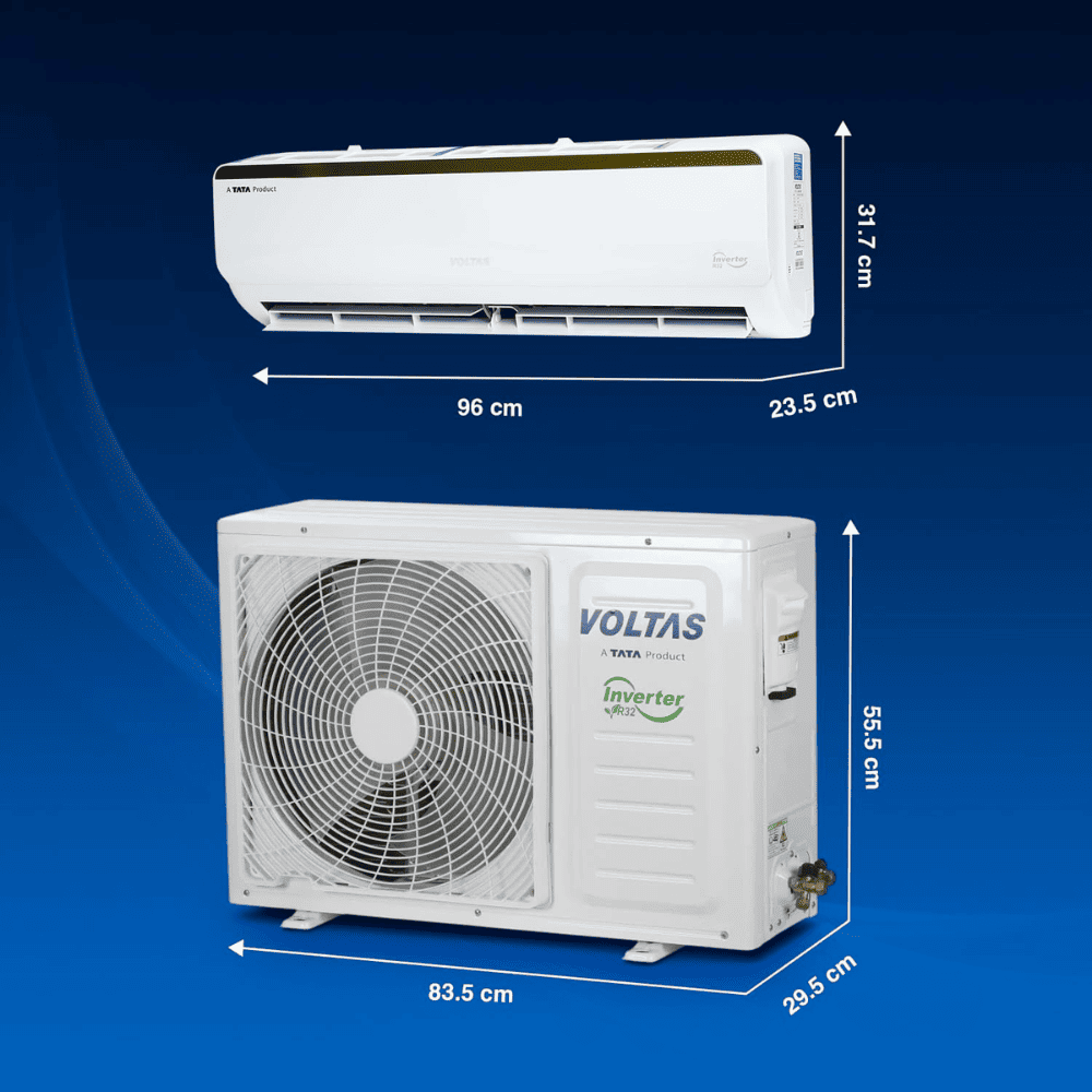 Voltas 1.5 Ton 3 star Inverter Split  Air Conditioner (Vertis AI 1.5 Tr. 3 S)