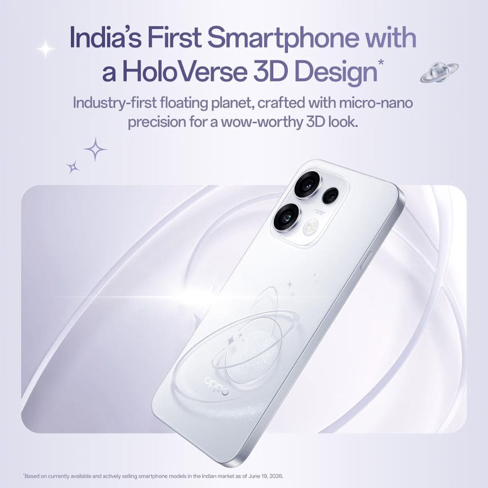 OPPO RENO16c CPH2859 12/256GB, Powerful 5G with Camera Control Android Phone (Multi Colour)