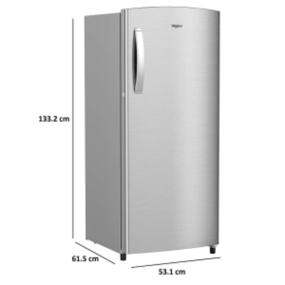 Whirlpool 192 Ltrs, 3 Star Inverter Direct Cool Single Door Refrigerator (215 IMPRO PRM Cool Illusia Y)