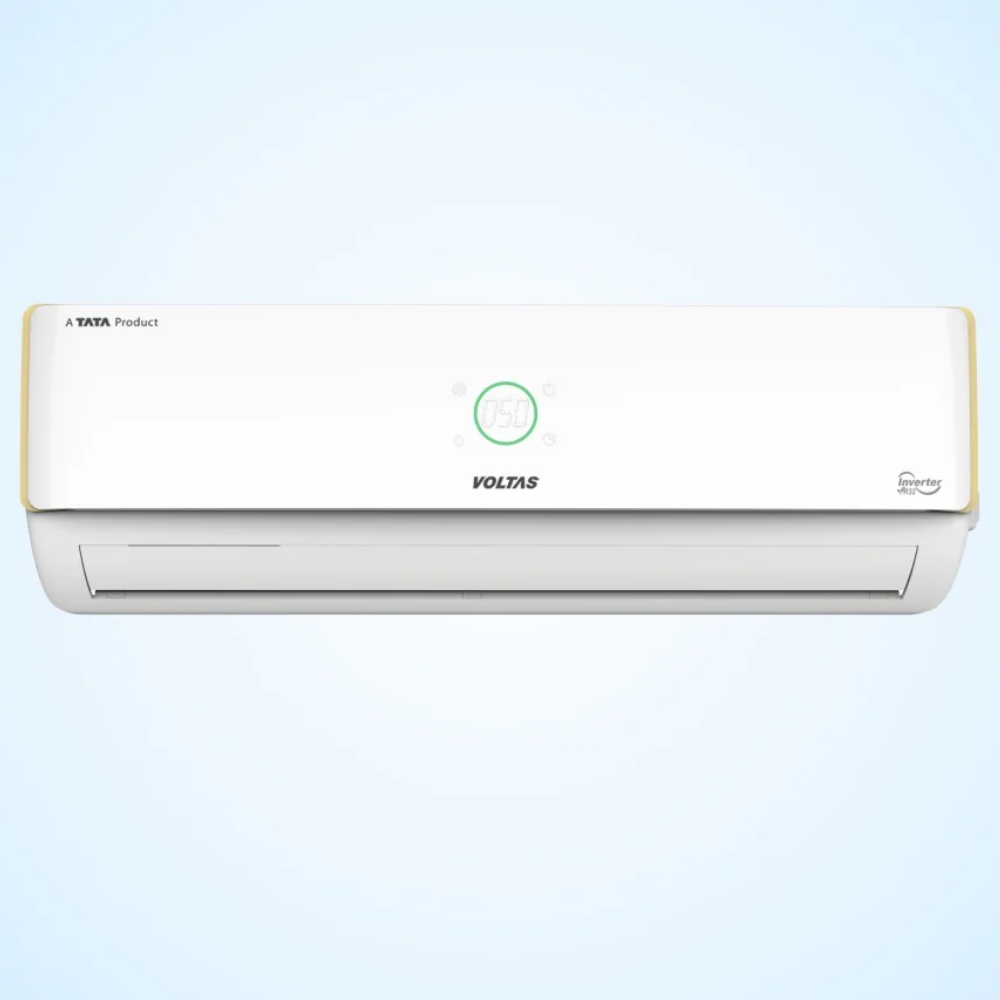 Voltas 1.5 ton 5 Star Inverter Split Air Conditioner Copper (185V Verdant Exotica)