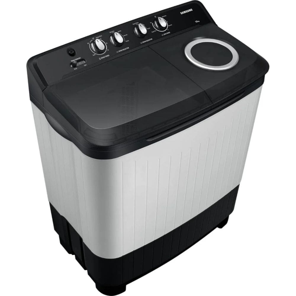 Samsung 7.5 Kg 5 Star Semi-Automatic Top Load Washing Machine (WT75C3200GG,White)