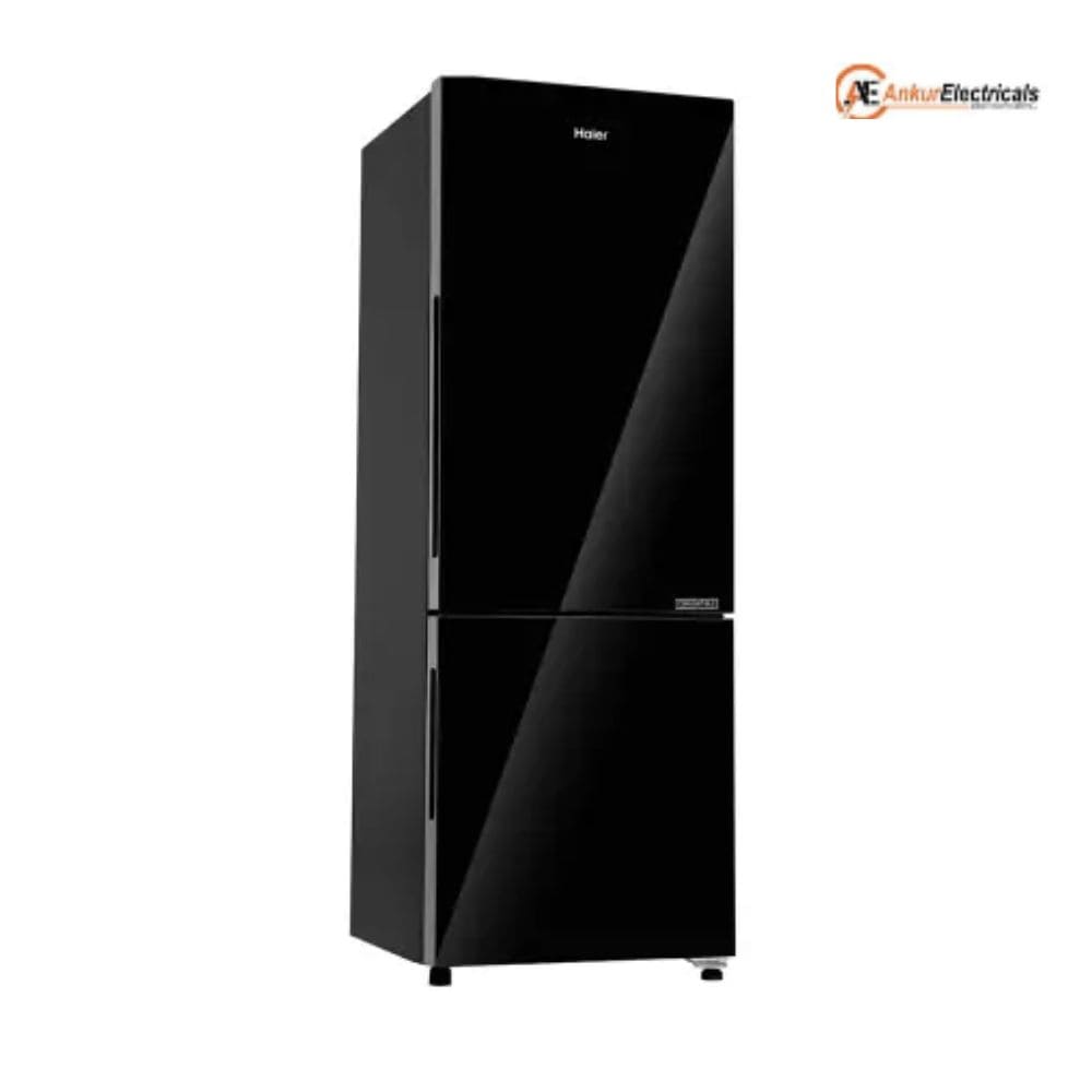 Haier 237 Ltrs, 2 Star Frost Free Double Door Bottom Mount Refrigerator (HRB 2872EKGA P)