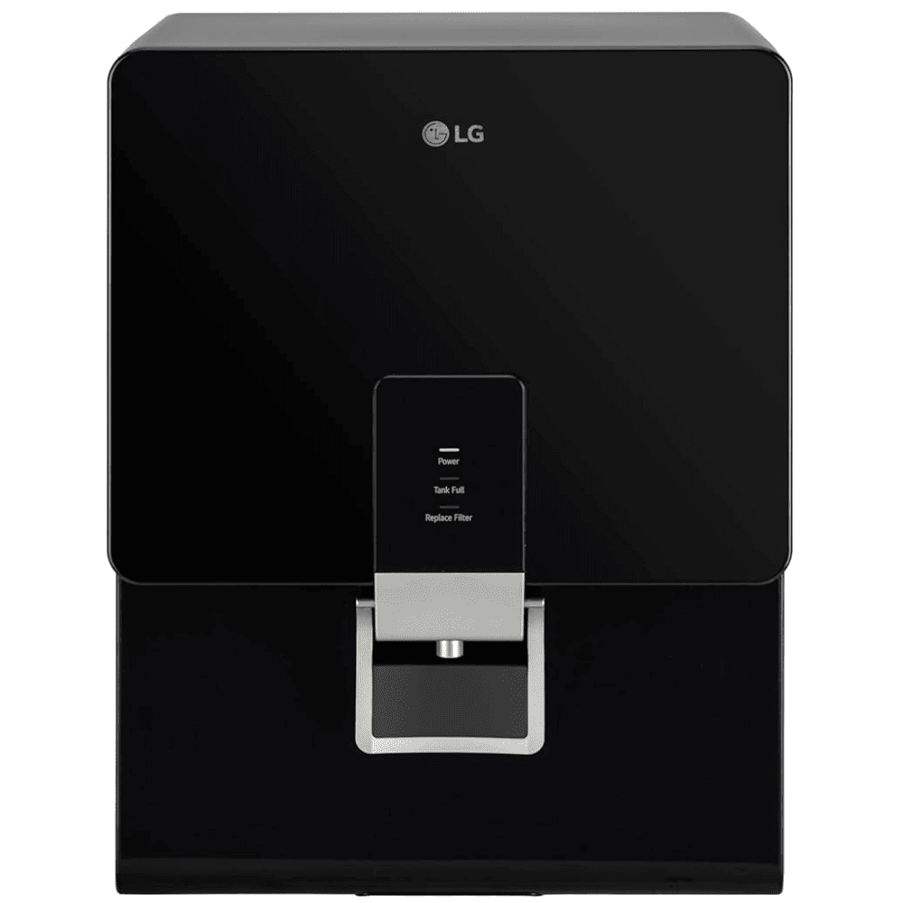 LG 8 Ltrs Storage, RO+STS Digital Sterilizing Care Water Purifier (WW136RTNB,Black)