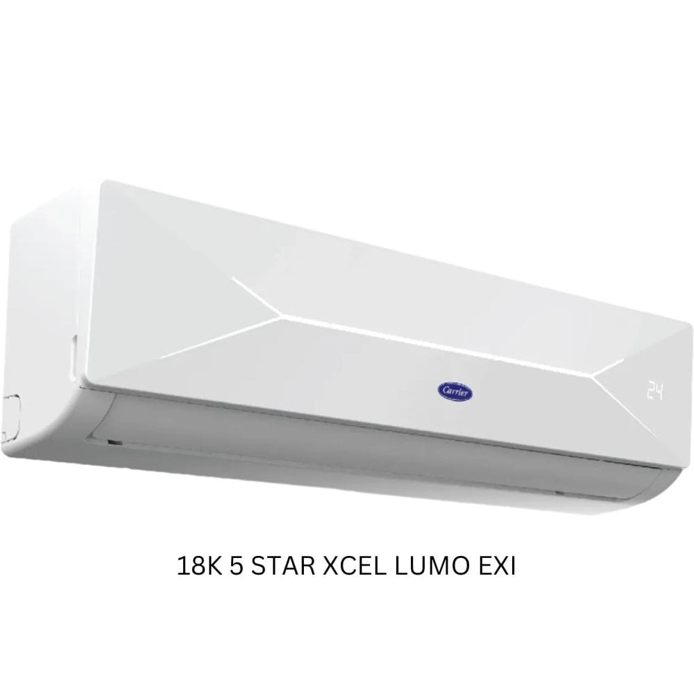 Carrier 1.5 ton 5 Star Inverter Split Air Conditioner (18K 5S XCEL LUMO FXI)