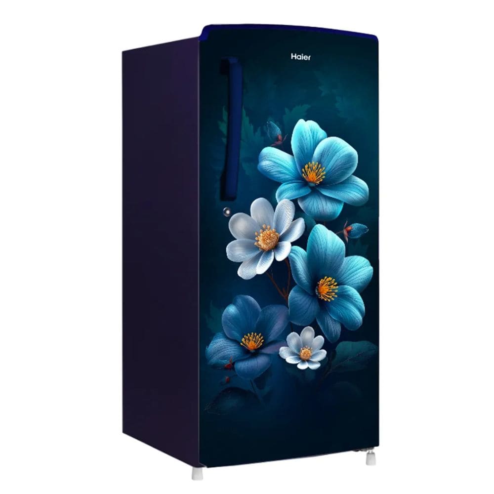 Haier 50 Ltrs, 2 Star Direct Cool Single Door Mini Bar Refrigerator (HRD 752KSA, Black Steel)